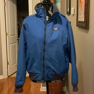 Large Blue LLBean jacket